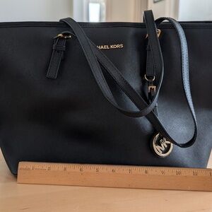 Black Michael Kors Tote Bag
